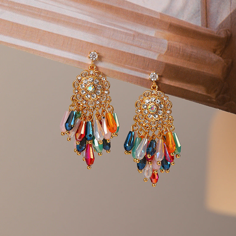 Glazed Star River Dream Earrings