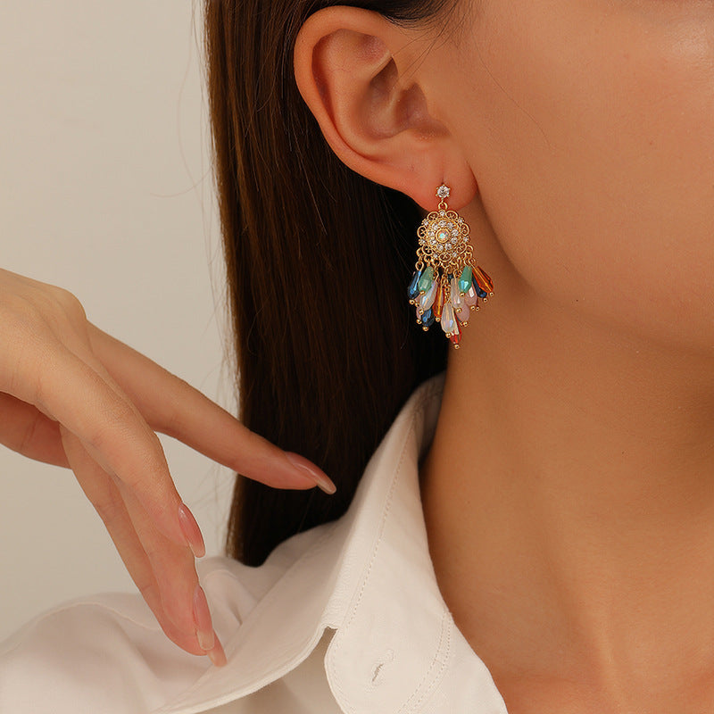 Glazed Star River Dream Earrings